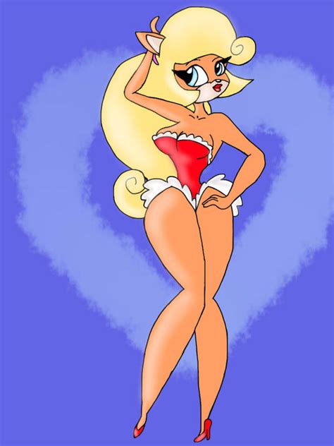 Coco Bandicoot As Red Hot Riding Hood Colors By