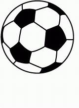 Printable Soccer Coloring Balls Pages Kids Popular sketch template