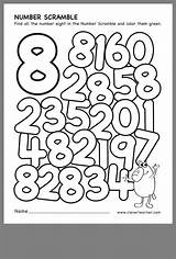 Mykinglist Scrambled Numbers Zapisano sketch template