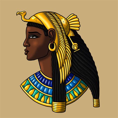 Artstation Egyptian Queen In Egyptian Style
