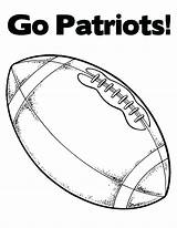 Patriots Coloring Pages Football Nfl Logo Go England Getcolorings Printable Getdrawings Colouring sketch template