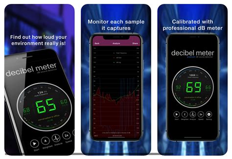 ios apps  measure noise level decibel meters