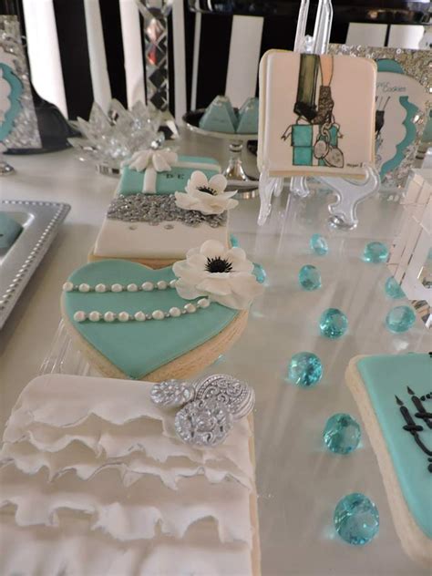 tiffany and co birthday party ideas photo 8 of 37 catch my party