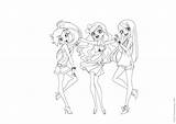 Lolirock Coloring Auriana Pages Template Iris sketch template