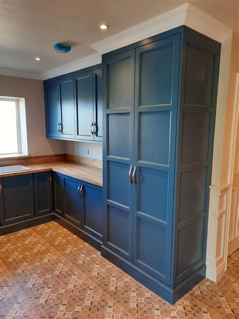 dark blue classic kitchen fine finish