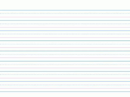 dotted lines sample handwriting paper writing paper kindergarten