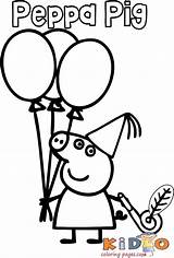 Peppa Pig Birthday Kidocoloringpages Giraffe sketch template