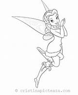 Tinkerbell Colorat Zane Rosetta Planse Fise Clarion Library Colouring sketch template