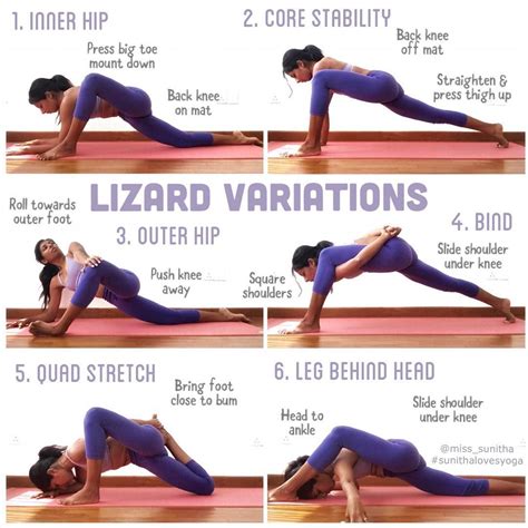 lizard pose knee  yoga  health