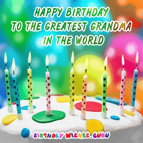 The Best Birthday Messages For Your Grandma By Birthday