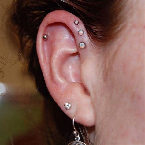 The Edgy Cartilage Piercing 60 Best Ideas And Rules[2019]