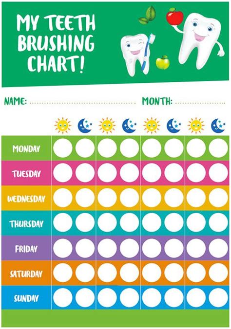 track  reward  childs dental health      handy
