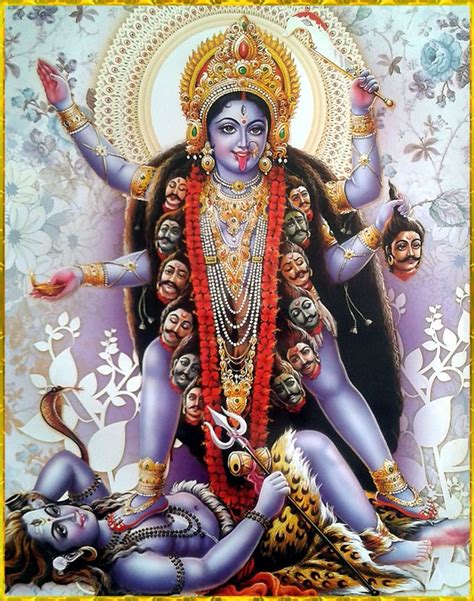 Shivaom “ Kali Devi ॐ “she Stormed The Universe Destroying Everything
