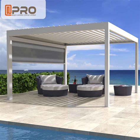waterproof aluminum patio pergola square adjustable stand  pergola