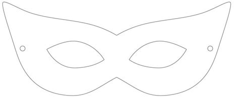 template blank masquerade masks clip art library