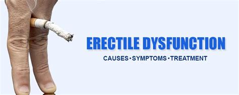 erectile dysfunction ed causes symptoms and treatment