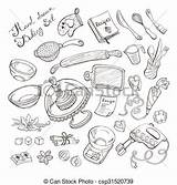 Baking Tools Drawing Paintingvalley sketch template