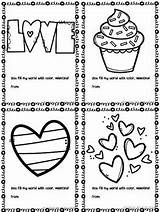 Cards Printable Valentine Colouring Junior Valentines Followers sketch template