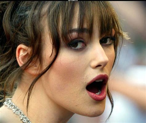 Kiera Knightley S Expression After I Dropped My Boxers Keira