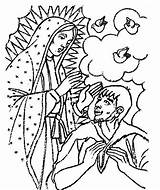Guadalupe Juan Drawings Catolicas Oraciones Clipartmag sketch template