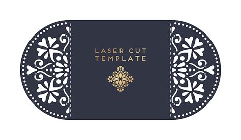 vector laser cut template