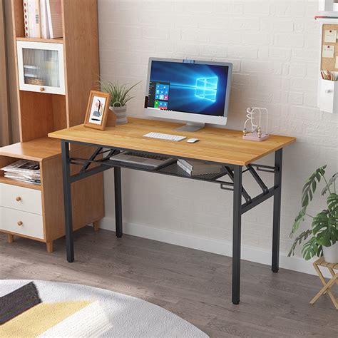 soges folding desk  inches computer desk  assembly needed