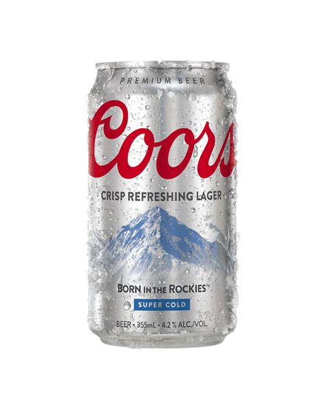 coors lager cans boozy