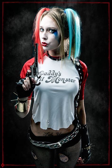 Diy Harley Quinn Suicide Squad Cosplay And Makeup