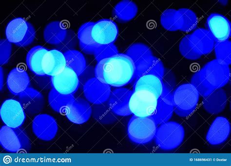 Beautiful Abstract Background Blur Bokeh From Garland