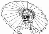 Coloring Pages Dead Muertos Los Dia Skull Printable Color People Print Click Enlarge Right Save Kids Do Parade Filminspector Bestcoloringpagesforkids sketch template
