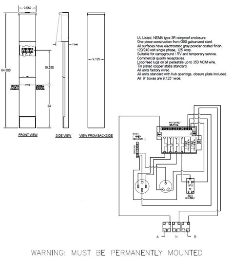 rv park electrical wiring diagrams wiring diagram
