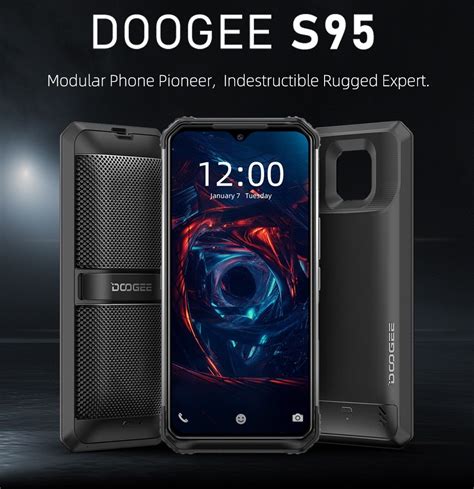 latest doogee  rugged modular smartphone