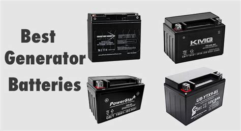 generator batteries reviews  guide generatorstopcom