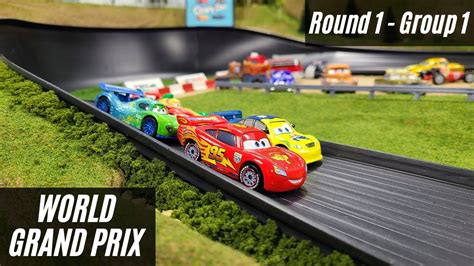disney pixar cars  world grand prix race cars wwwgrupochipscom