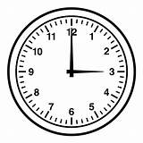 Clock Coloring Pages Clipart Clip Sheets Online Cliparts sketch template