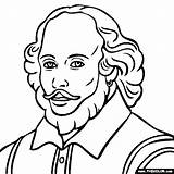 Shakespeare William Coloring Pages Drawing Sketch Hamlet Macbeth Template Online Paintingvalley Thecolor Sketches Getdrawings Gif sketch template