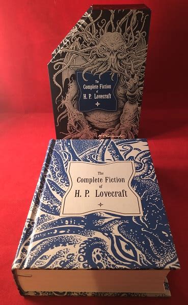 complete fiction  hp lovecraft  slipcase  literature