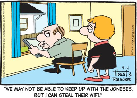 keeping up with the joneses comic tags the lockhorns comic