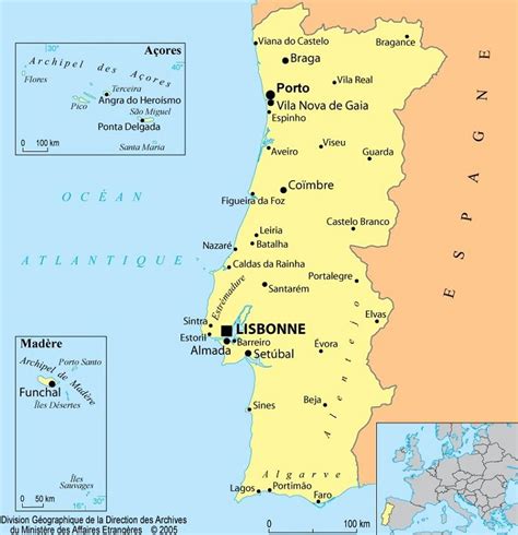 portugal  azores map map  portugal  azores southern europe europe