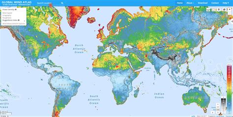 esa putting renewable energy   map