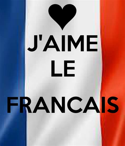 J Aime Le Francais Poster Moshling Keep Calm O Matic