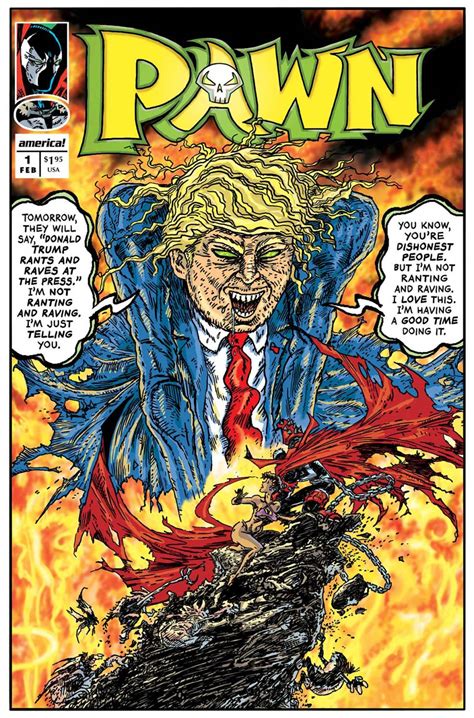 trumps dumbest utterances presented  comic book covers boing boing