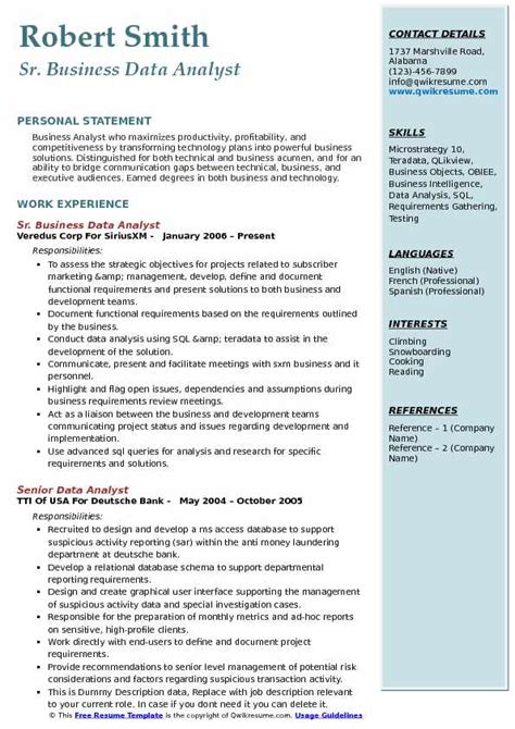 data scientist data analyst resume examples     start