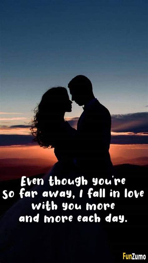 60 Romantic Long Distance Relationship Love Messages For Her – Funzumo