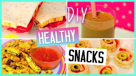 Diy Healthy Snacks Yummy Treats Sweet And Savoury Youtube