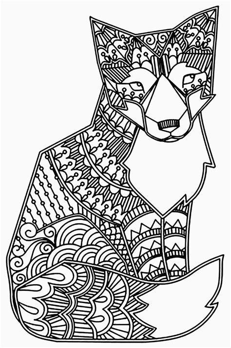 design coloring pages animals