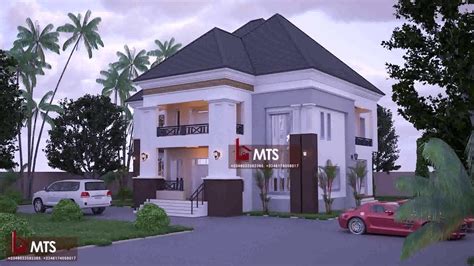 modern duplex house plans  nigeria youtube