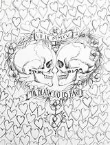 Adult Hearts Chicloth sketch template