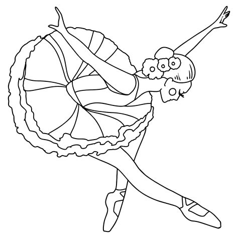 raskraska balerina telegraph