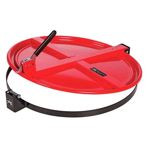 pig drm  red latching drum lid   gallon drum